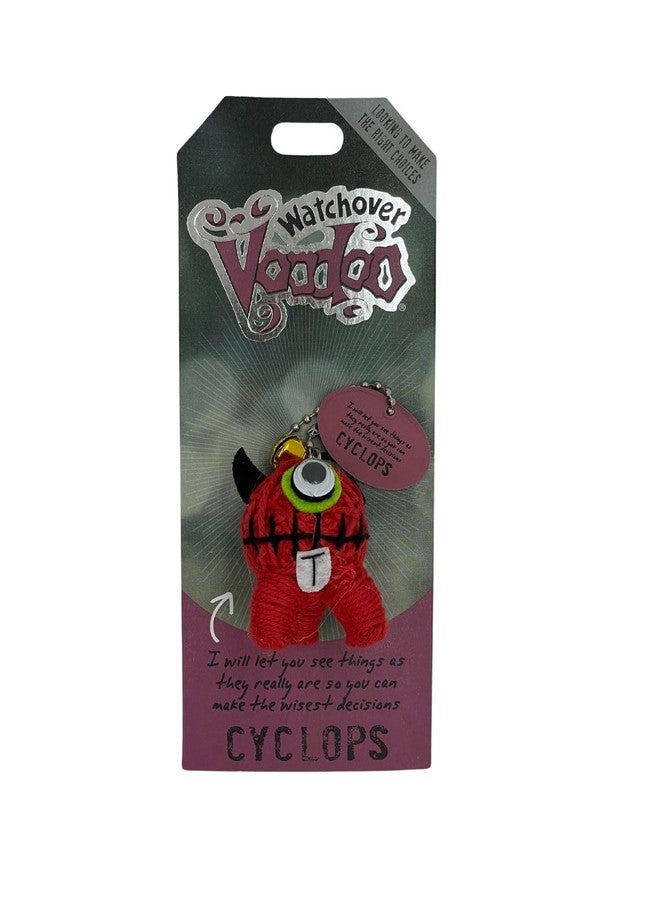 Watchover Voodoo 3-Inch Cyclops Keychain - Handcrafted Gift to Bring Good Luck and Positivity Everywhere You Go - Image 1